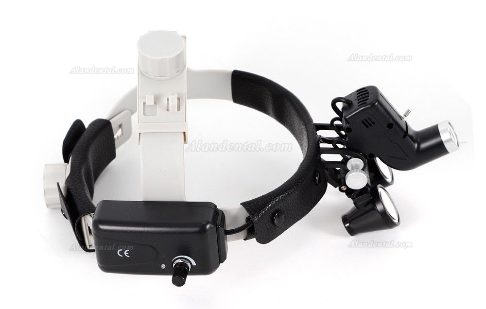 3.5X 5W Dental LED Surgical Medical Headband Loupe with Light for Otolaryngology